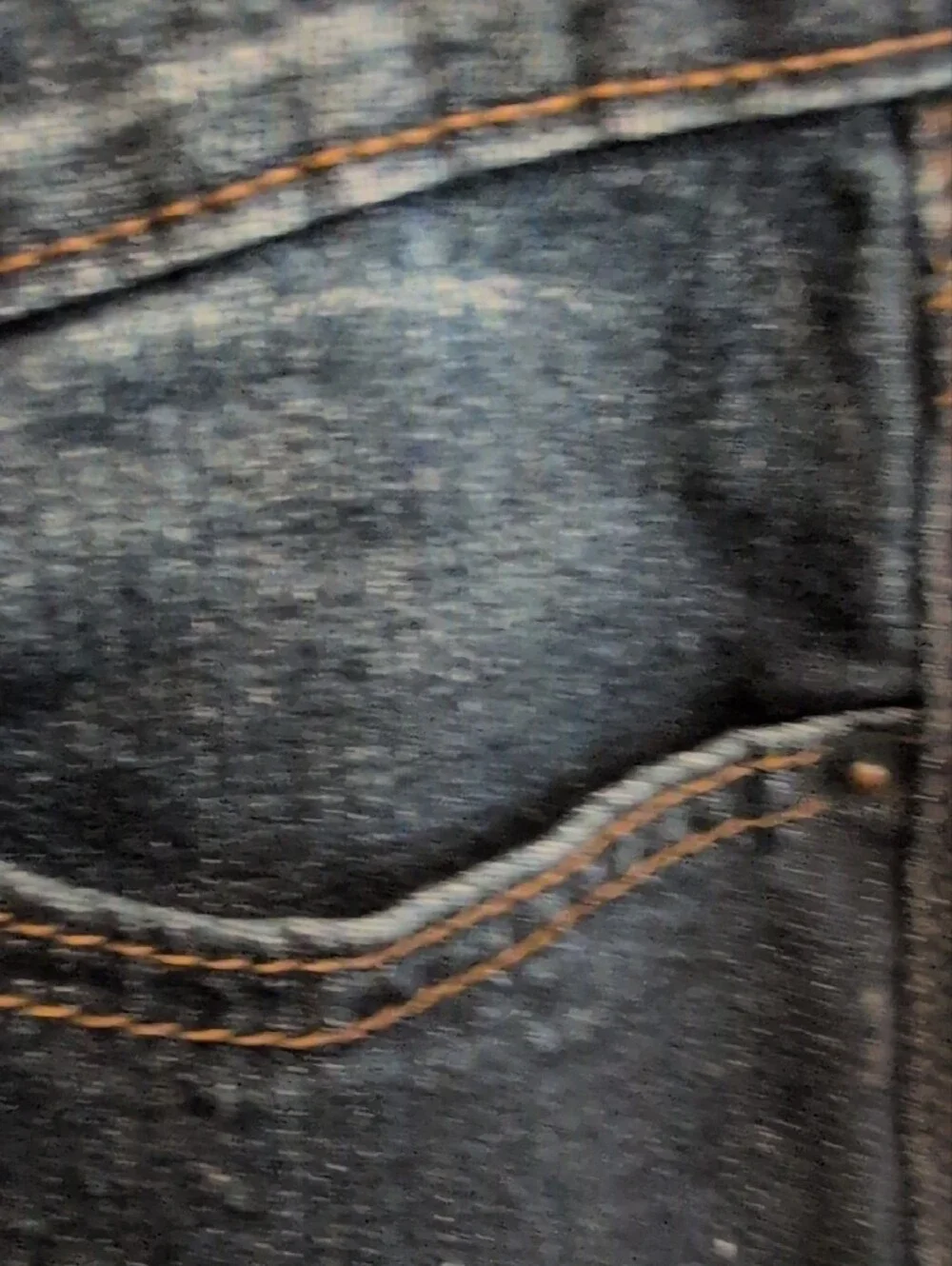 BDG Dark Blue Distressed Denim Shorts